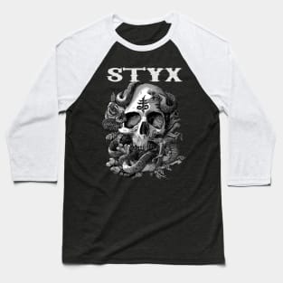 STYX BAND MERCHANDISE Baseball T-Shirt